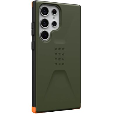 Защитный чехол URBAN ARMOR GEAR (UAG) Civilian для Samsung Galaxy S23 Ultra (S918) - Olive Drab