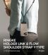 Ремінець для смартфона Ringke Link & Flow Shoulder Strap Y-Type (8800293851608) - Orange Pink