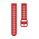 Ремешок Deexe Blossom Strap для Samsung Galaxy Watch 5 (40/44mm) / 5 Pro (45mm) - Red. Фото 3 из 4