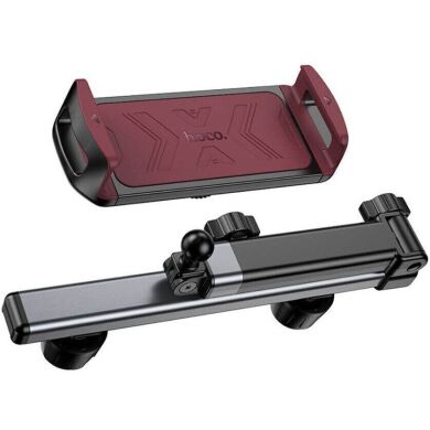Автомобильный держатель на подголовник Hoco H69 - Black / Red