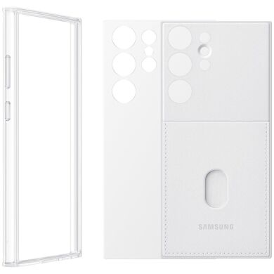 Захисний чохол Frame Case для Samsung Galaxy S23 Ultra (S918) EF-MS918CWEGRU - White