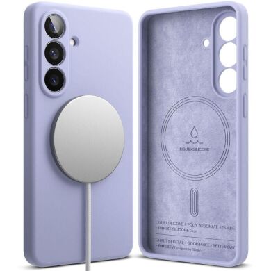 Захисний чохол Ringke Silicone Magnetic для Samsung Galaxy S26 Plus (S947) 8800328815247 - Lavender