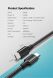 Кабель UGREEN US286 Type-C to Type-C 60W (3A, 1m) 50997 - Black. Фото 11 из 12