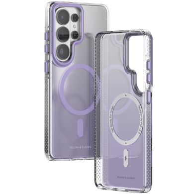 Защитный чехол (TPU+PC) Puloka Resplendent with Magnetic Fit для Samsung Galaxy S26 Ultra (S948) - Purple