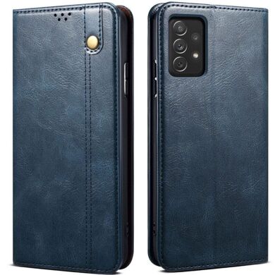 Защитный чехол UniCase Leather Wallet для Samsung Galaxy A23 (A235) - Blue