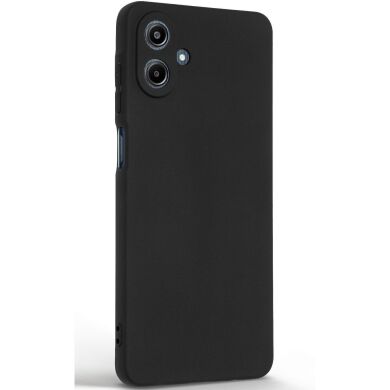 Силиконовый (TPU) чехол ArmorStandart Matte Slim Fit для Samsung Galaxy A07 (A075) - Black