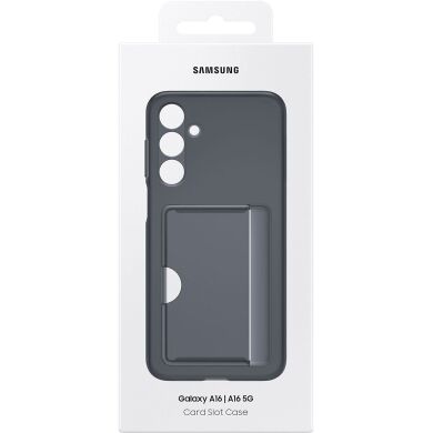 Защитный чехол Card Slot Case для Samsung Galaxy A16 (A165) EF-OA166TBEGWW - Black