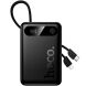 Внешний аккумулятор Hoco J171 Edge 22.5W + PD20W (10000mAh) + кабель Type-C + Lightning - Black. Фото 2 из 7