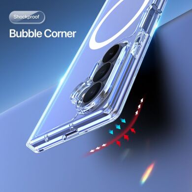 Защитный чехол DUX DUCIS Clin Series MagSafe (FF) для Samsung Galaxy Fold 8 Ultra - Clear
