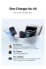 Мережевий зарядний пристрій Baseus EnerFill FE22 70W (2Type-C + USB) E0123500 - Black
