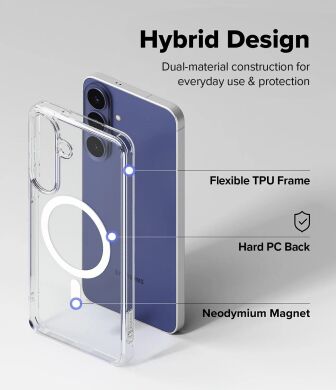 Захисний чохол Ringke Fusion Magnetic для Samsung Galaxy S26 FE (8800380463684) - Clear