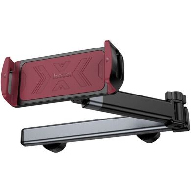 Автомобильный держатель на подголовник Hoco H69 - Black / Red