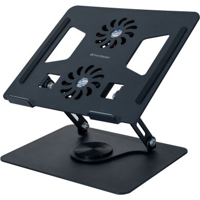 Охлаждающая подставка для ноутбука ArmorStandart Comfort+ H31 - Aluminum Graphite