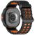 Ремінець Deexe Ocean Strap для Samsung Galaxy Watch 8 (40/44mm) / 8 Classic - Black / Orange