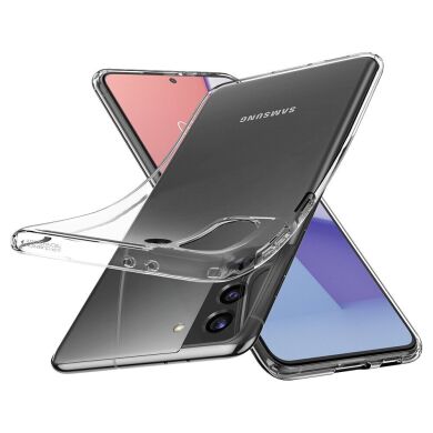 Захисний чохол Spigen (SGP) Crystal Flex для Samsung Galaxy S21 (G991) - Crystal Clear