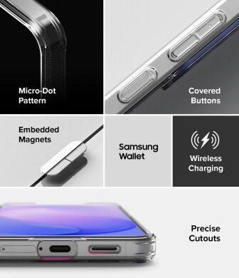 Захисний чохол Ringke Fusion Magnetic для Samsung Galaxy S26 FE (8800380463684) - Clear