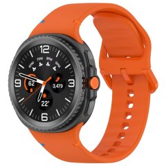 Ремешок ArmorStandart Soft Silicone (S/M) для Samsung Galaxy Watch 8 (40/44mm) / 8 Classic - Orange