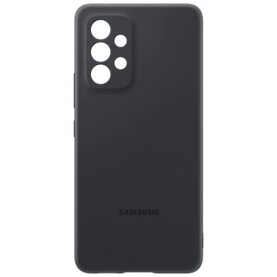 Захисний чохол Silicone Cover для Samsung Galaxy A53 (A536) EF-PA536TBEGRU - Black