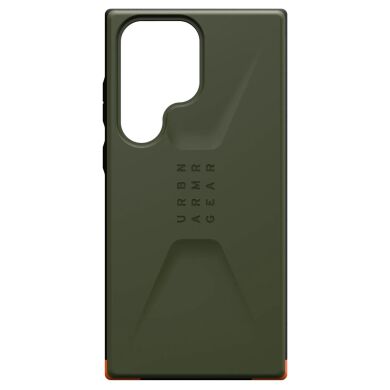 Защитный чехол URBAN ARMOR GEAR (UAG) Civilian для Samsung Galaxy S23 Ultra (S918) - Olive Drab