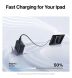 Мережевий зарядний пристрій Baseus EnerFill FE22 70W (2Type-C + USB) E0123500 - Black