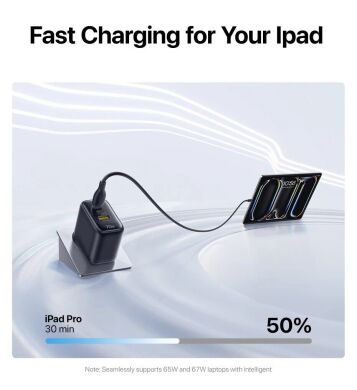 Мережевий зарядний пристрій Baseus EnerFill FE22 70W (2Type-C + USB) E0123500 - Black
