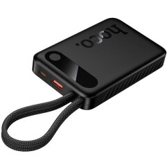 Внешний аккумулятор Hoco J171 Edge 22.5W + PD20W (10000mAh) + кабель Type-C + Lightning - Black
