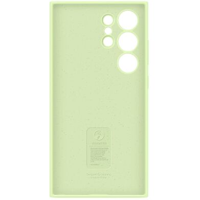 Захисний чохол Silicone Case для Samsung Galaxy S24 Ultra (S928) EF-PS928TGEGWW - Light Green