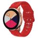 Ремешок Deexe Blossom Strap для Samsung Galaxy Watch 5 (40/44mm) / 5 Pro (45mm) - Red. Фото 1 из 4