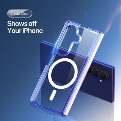 Защитный чехол DUX DUCIS Clin Series MagSafe (FF) для Samsung Galaxy Fold 8 Ultra - Clear