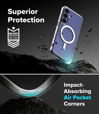 Захисний чохол Ringke Fusion Magnetic для Samsung Galaxy S26 FE (8800380463684) - Clear
