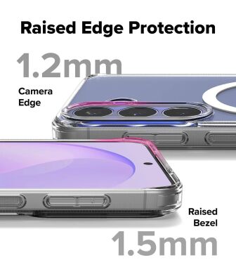 Захисний чохол Ringke Fusion Magnetic для Samsung Galaxy S26 FE (8800380463684) - Clear