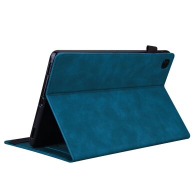 Чехол Deexe Business Style для Samsung Galaxy Tab A9 / Tab A11 (Х130/135/X110/115) - Blue