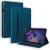Чехол Deexe Business Style для Samsung Galaxy Tab A9 / Tab A11 (Х130/135/X110/115) - Blue