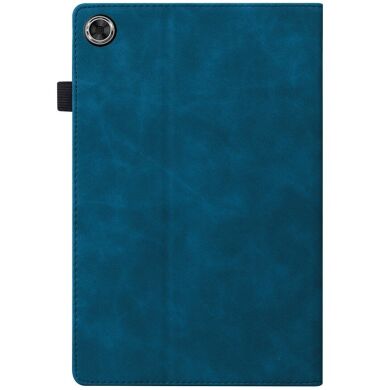 Чехол Deexe Business Style для Samsung Galaxy Tab A9 / Tab A11 (Х130/135/X110/115) - Blue