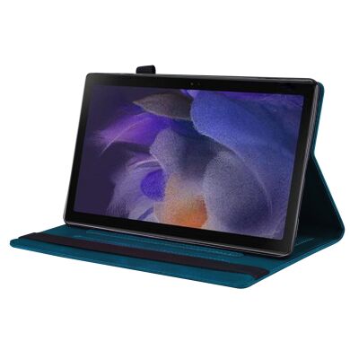 Чехол Deexe Business Style для Samsung Galaxy Tab A9 / Tab A11 (Х130/135/X110/115) - Blue