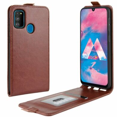 Чохол Deexe Flip Case для Samsung Galaxy M30s (M307) / Galaxy M21 (M215) - Brown