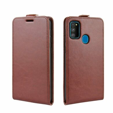 Чехол Deexe Flip Case для Samsung Galaxy M30s (M307) / Galaxy M21 (M215) - Brown