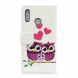 Чехол Deexe Life Style Wallet для Samsung Galaxy A10s (A107) - Owls and Hearts. Фото 3 из 6