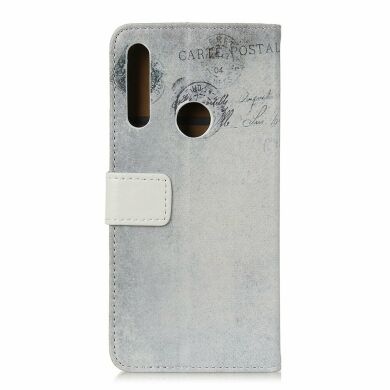 Чохол Deexe Life Style Wallet для Samsung Galaxy A20s (A207) - Cat Holding Heart and American Flag