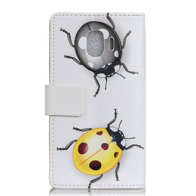 Чехол Deexe Life Style Wallet для Samsung Galaxy J2 Core (J260) - Colorful Ladybirds