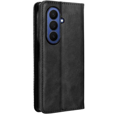 Чохол Deexe Retro Style (FF) для Samsung Galaxy Fold 7 - Black