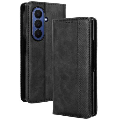 Чохол Deexe Retro Style (FF) для Samsung Galaxy Fold 7 - Black