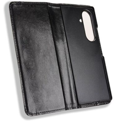 Чохол Deexe Retro Style (FF) для Samsung Galaxy Fold 7 - Black
