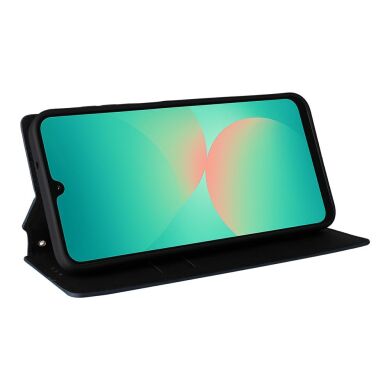 Чехол Deexe Rhombus Book для Samsung Galaxy A27 (A276) - Blue