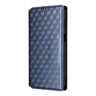 Чехол Deexe Rhombus Book для Samsung Galaxy A27 (A276) - Blue