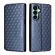 Чехол Deexe Rhombus Book для Samsung Galaxy A27 (A276) - Blue. Фото 1 из 7