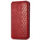 Чехол Deexe Rhombus Wallet для Samsung Galaxy A04 (A045) - Red. Фото 4 из 9