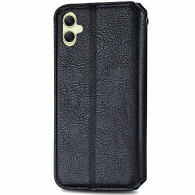 Чехол Deexe Rhombus Wallet для Samsung Galaxy A06 (A065) - Black