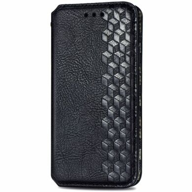 Чехол Deexe Rhombus Wallet для Samsung Galaxy A06 (A065) - Black