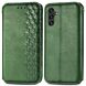 Чохол Deexe Rhombus Wallet для Samsung Galaxy A13 5G (A136) / A04s (A047) - Green